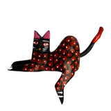 Alebrije Cats with Hanging Leg