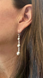 Triple Ball Graduated Earrings