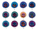 Colorful Sun Magnets