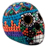 Clay Sugar Skull (Mini)