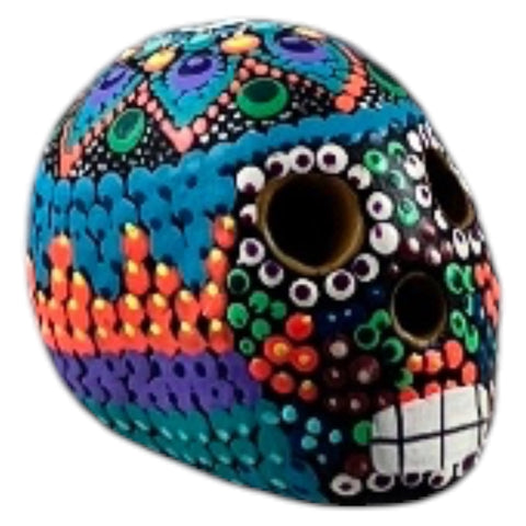 Clay Sugar Skull (Mini)