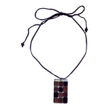 Squares Glass Pendant -9 colors