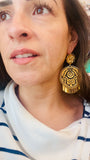 Oaxaca Golden Earrings