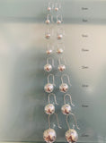 Drop Ball Earrings - 10mm