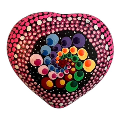 Clay Dots Heart Box