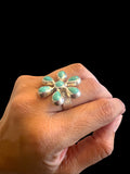 Adjustable Flower Ring