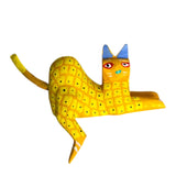 Alebrije Cats with Hanging Leg