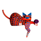 Alebrije Soccer Cats with hanging Leg