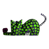 Alebrije Soccer Cats with hanging Leg