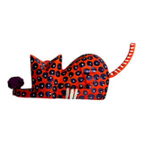 Alebrije Soccer Cats with hanging Leg