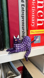 Alebrije Cats with Hanging Leg