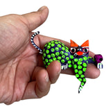 Alebrije Soccer Cats with hanging Leg