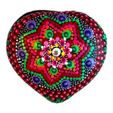 Clay Dots Heart Box