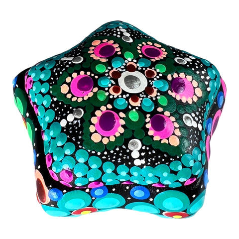 Clay Dots Pentagon Box