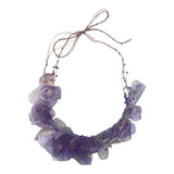Fish Scales Necklace Set - Purple