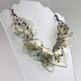 Fish Scales Necklace Set - Sage