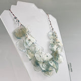 Fish Scales Necklace Set - Frost