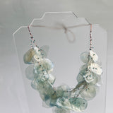 Fish Scales Necklace Set - Frost
