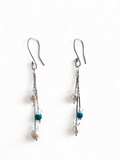 Xuxek Earrings - Pearls & Turquoise