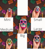 Clay Sugar Skull (Medium)