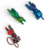 Alebrije Stretching Cats
