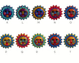 Colorful Sun Magnet & Wall Decor