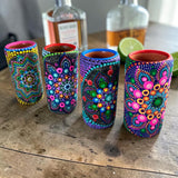 Hand painted Shot Glass