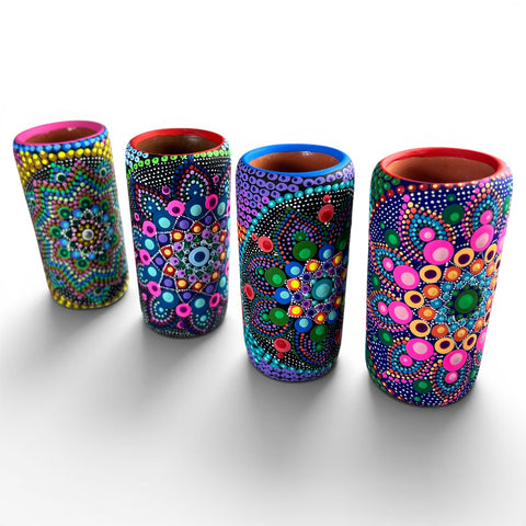 Hand painted Shot Glass