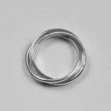 3 Rings Silver Ring