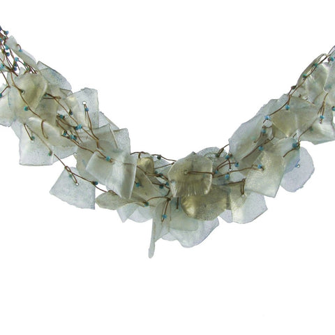Fish Scales Necklace - Frost