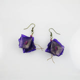 Fish Scales Necklace - Purple