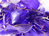 Fish Scales Necklace - Purple