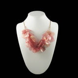 Fish Scales Necklace - Rose