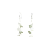 Zen Glass Earrings - Navy