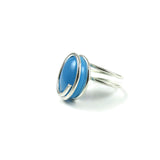 Infinity Glass Ring - Turquoise
