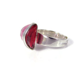 Button Crystal Ring