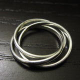 3 Rings Silver Ring