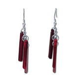 LTRAC Glass Earrings - Cherry