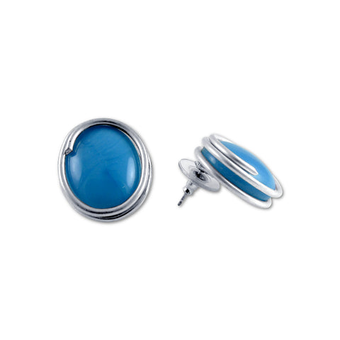 Infinity Earrings - Turquoise