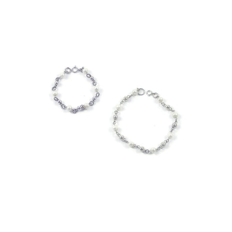 Bolitas Pearls Set of 2 Bracelets