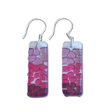 Picado Glass Earrings - Pink