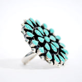 Southwestern Flower Ring - 2 Colors Available