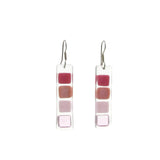 LMOL Glass Earrings - Red